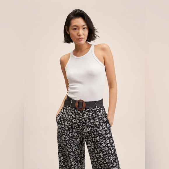 MANGO Floral cullotes - Picture 2 of 7